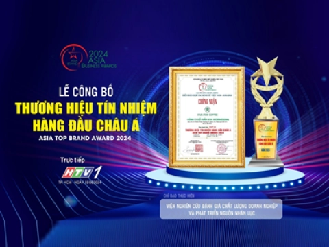 Thương Hiệu Tín Nhiệm Hàng Đầu Châu Á 2024